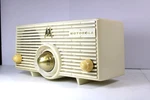 Vintage Old 50S Motorola Atomic Mid Century Jet Space Antique Bakelite Radio. Fixed Price $275.00.