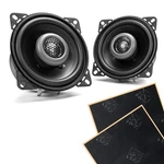 Mb Quart FKB110 4" Formula Series Coaxial Car Speakers + Damping. Fixed Price $51.98.