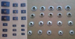38 Push-on Emblem Retainers! For Gm Nova Bel Air Corvette Cadillac Pontiac Etc. Fixed Price $38.00.