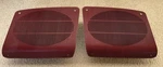 1987-93 Ford Mustang Rear Speaker & Grille Cover Red Lh Rh Oem 61311A76 61311A77. Fixed Price $49.99.