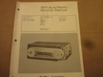 1971 Bronco Ford Truck H Bendix Am Radio Service Manual 1BTB 1BTT 1BTW. Fixed Price $9.00.