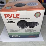 Pair 6.5" Dual Marine Speakers Waterproof 120W Polypropylene Cone PLMR61B. Fixed Price $24.95.