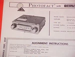 1964 Motorola Am Radio Service Manual Models 290T & 323T Chevrolet Ford Chrysler. Fixed Price $19.99.