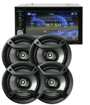 4X Pioneer 200W 6.5" Speakers + 6.2" Dvd Cd Mirror Link Play Apple Bluetooth Gps. Fixed Price $149.99.