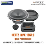 Hertz Mpk 165P.3 Mille Pro 6.5" (165MM) 2-WAY Component Speaker Kit; 230W; Ohm. Fixed Price $370.00.