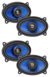 (4) Hifonics HCC46CX 4X6" 75 Watt 2-WAY Coaxial Car Stereo Speakers. Fixed Price $50.90.