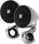 Kicker Mini Speakers - Ohm Chrome 47PSM32. Fixed Price $199.99.