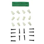 Mustang Mounting Kit Door Speaker Grills Deluxe 1967 1968. Fixed Price $17.96.