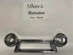 1966-1967 Plymouth B-body Chrome Radio Bezel. Fixed Price $150.00.