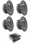 4X DS18 PRO-GM6.4 1920W 6.5 Midrange Loudspeaker Ohm Car Bass Speakers. Fixed Price $109.00.
