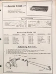 White-tenna-ranger-catalina 146108-200 Am/fm Car Radio Service Sheet. Fixed Price $15.00.