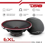 Pair DS18 EXL-SQ6.9 6X9 2 Way Coaxial 560 Watt Car Stereo Speakers 3 Ohm. Fixed Price $149.00.
