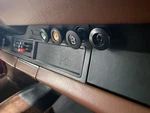 Porsche Radio Delete Plate Black 911/930 74-89 Inset Design. Fixed Price $65.00.