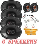 Jbl STAGE3 6"X9" Front-rear Speakers GX328 Dash For 2009-2023 Dodge Ram. Fixed Price $283.99.