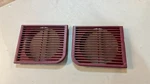 1987-1990 Dodge Dakota Left Right Lower Front Door Panel Speaker Grille Covers. Fixed Price $64.90.