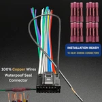 Power Wire Harness For Kenwood KDC-MP2032 KDCMP2032 Kit With Connectors. Fixed Price $10.95.