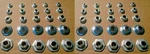 50 Emblem/trim/bezel Nuts! Ford Anglia Capri Colony Park Cougar Zephyr Etc. Fixed Price $38.00.