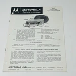 1960 Rambler Motorola 04MA Radio Service Manual Schematics Parts List 8990706. Fixed Price $22.36.