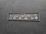 Telefunken Id 54 Scale Disc Dial Vw Porsche 356 Beetle Samba. Fixed Price $58.03.