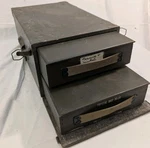 Vtg U.s. Army Signal Corps Cabinet CH-219 Radio Crystal Storage Unit DC-34 Wood. Fixed Price $74.00.
