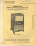 1950 Airline 05GCB-3019A Television Service Manual Photofact 94GCB-3023A 3023B. Fixed Price $8.99.