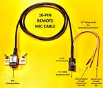 Remote Mic Cable Motorola Radius Maxtrac GM300 CM200 CM300 M1225 PM400. Fixed Price $29.99.