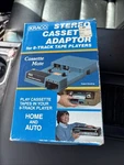 Vintage Kraco Stereo Cassette Adaptor 8 Track Tape Players Kca 7A Home Auto. Fixed Price $19.94.