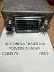 Motorola Transistor Powered Radio CTM57X. Fixed Price $48.00.