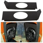 2X Behind Seat Cab Corner 6" 9" Speaker Brackets For Chevy C10 Black 1967 - 1972. Fixed Price $43.17.