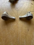 1950S Gm Dash Control Knobs - Chrome Metal Heater Radio Switch Set Of 2. Fixed Price $50.00.