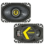 Kicker 46CSC464 Car Audio 4X6" Coaxial Full Range Stereo Speakers Pair. Fixed Price $63.96.