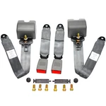 2PCS Oem Genuine Chevrolet Corvette 3-POINT Adjustable Seat Belt Straps Kit Gray. Fixed Price $59.99.