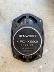Kenwood KFC-X698 3-WAY 6IN. 9IN. Car Speaker 300W. Fixed Price $60.00.