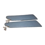 81-93 Dodge Ram Van B250 B350 Sun Visor Set Driver + Passenger Oem Royal Blue. Fixed Price $79.95.