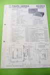 Service Manual Guide For Philips Nd V, Paladin 551, Original. Fixed Price $20.00.