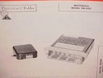 1961 Motorola Auto Car Radio Converter Service Shop Manual Brochure FM-900. Fixed Price $15.99.