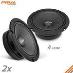 2X Prv Shallow 6.5" Midrange Slim Speakers Car Audio 400 Watts Ohm 6MR200A-4. Fixed Price $53.82.