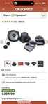 Jl Audio C2-525 Component Speaker System 5.25IN 60W Rms With Crossovers Tweeters. Fixed Price $249.00.