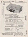 1962 American Motora 8990981RADIO Service Manual Photofact Schematic Auto Car. Fixed Price $8.99.