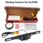 Rear View Backup Plate Camera Alpine X009GM2 X009-GM2 Install Kit. Fixed Price $36.90.
