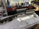 1965 Mercury Comet Caliente Cyclone Dash Bezel, Radio Glove Box Mouldings,. Fixed Price $225.00.