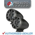46KMFC65 Kicker Series 6.5" Black Marine Led Speakers+surface Mount Cans. Fixed Price $424.96.