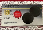 Speakers 6 Audiovox 120W Deluxe Coaxial Stereo CX-15 4/8 Ohm New In Box. Fixed Price $24.99.