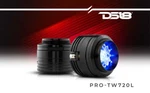 DS18 PRO-TW720L 1.6" 4 Ohm Car Neodymium Super Bullet Tweeter 1" Vc Rgb Led. Fixed Price $59.95.