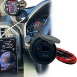 Voltage Universal Meter Led 2" 52MM / Type-c Usb Charger Connection. Fixed Price $47.99.