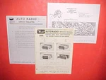 1968 Mercury Parklane Ford Pickup Truck Econoline Bendix Am Radio Service Manual. Fixed Price $21.99.