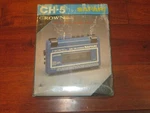 Crown Portable Cassette Player Am/fm Radio Stereo Safari CH-5 New Factory Sealed. Fixed Price $120.93.