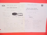 1953 1954 Chevrolet Belair United Motors Delco Gm Radio Service Shop Manual 2. Fixed Price $21.99.