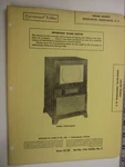 50'S Sams Photofact Folder Airline Models 05GCB-3019A, 94GCB-3023A, B, Bis. Fixed Price $19.99.