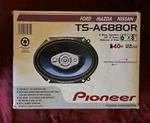 Pioneer TS-A6880R 4-WAY 8IN. X 6IN. Car Speaker. Fixed Price $65.00.